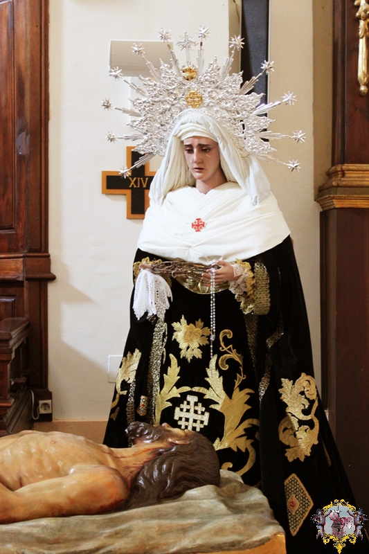 Cultos en honor a los Titulares del Santo Entierro 2012.